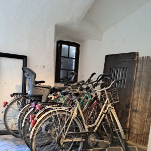 Fietsen aanwezig voor gratis gebruik